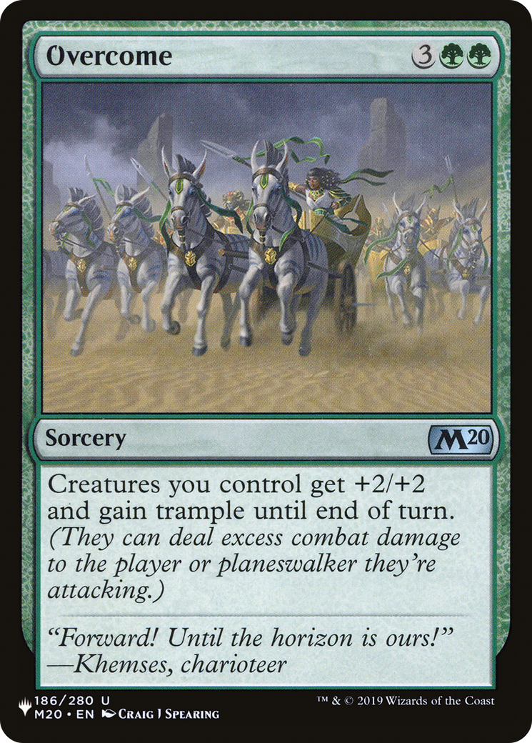 Overcome [The List] | Good Games Morley