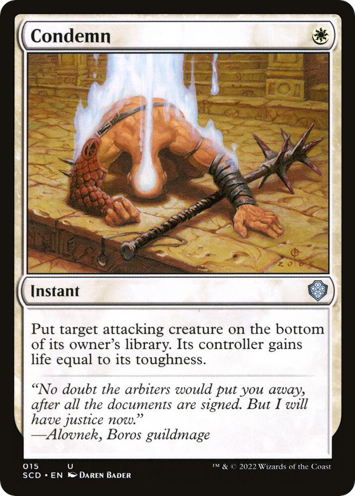 Condemn 15/352 (Starter Commander Decks)  | Good Games Morley