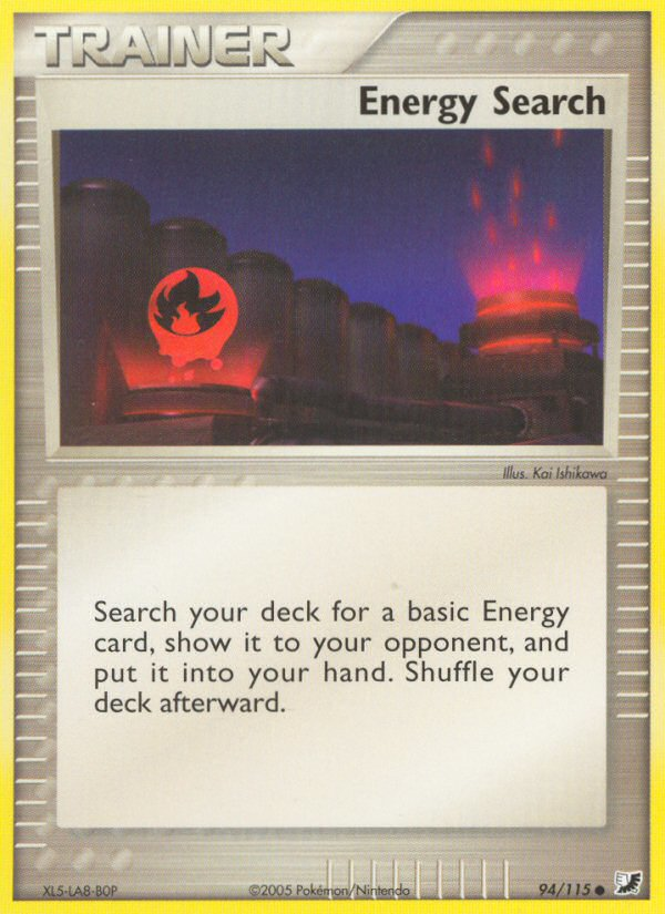 Energy Search (94/115) [EX: Unseen Forces] | Good Games Morley