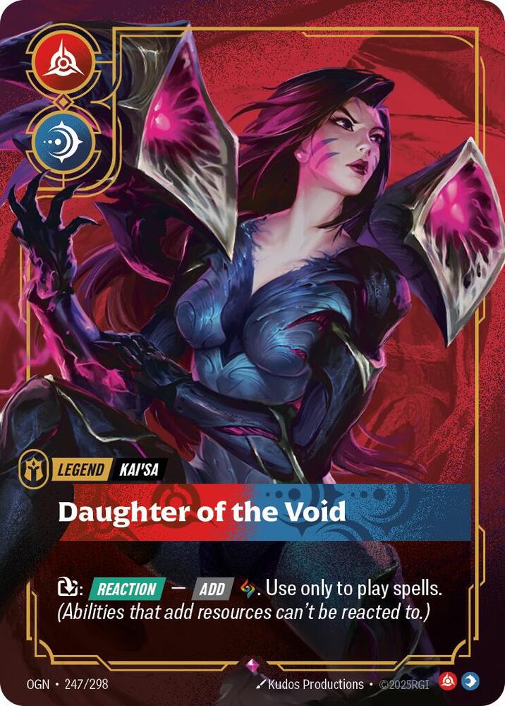 Kai'Sa - Daughter of the Void 247/298 (Origins)  - Foil | Good Games Morley