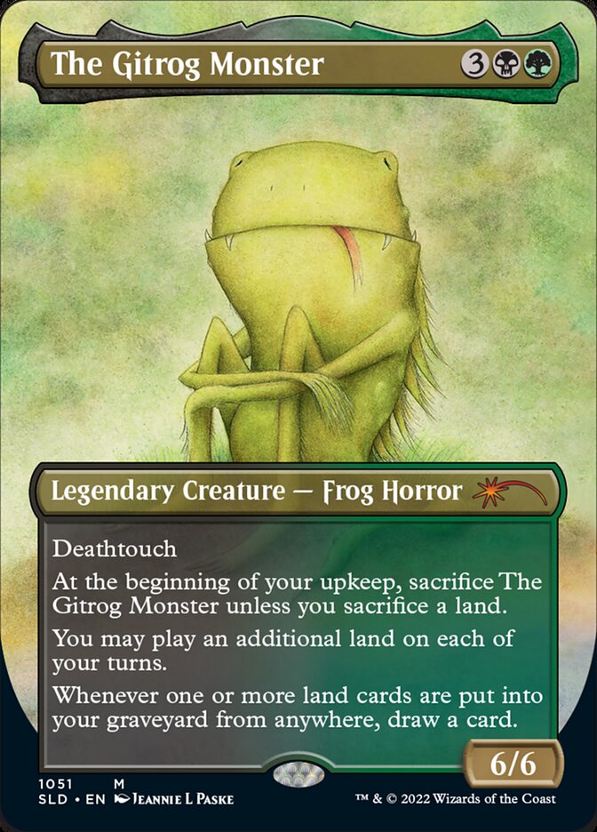 The Gitrog Monster (Borderless) [Secret Lair Drop Series] | Good Games Morley