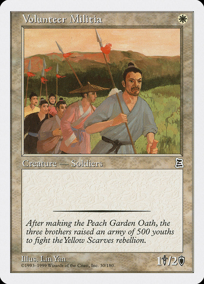 Volunteer Militia 30/180 (Portal Three Kingdoms)  | Good Games Morley