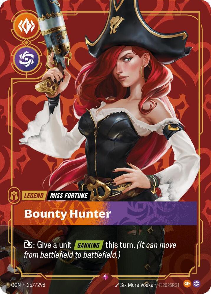 Miss Fortune - Bounty Hunter 267/298 (Origins)  - Foil | Good Games Morley