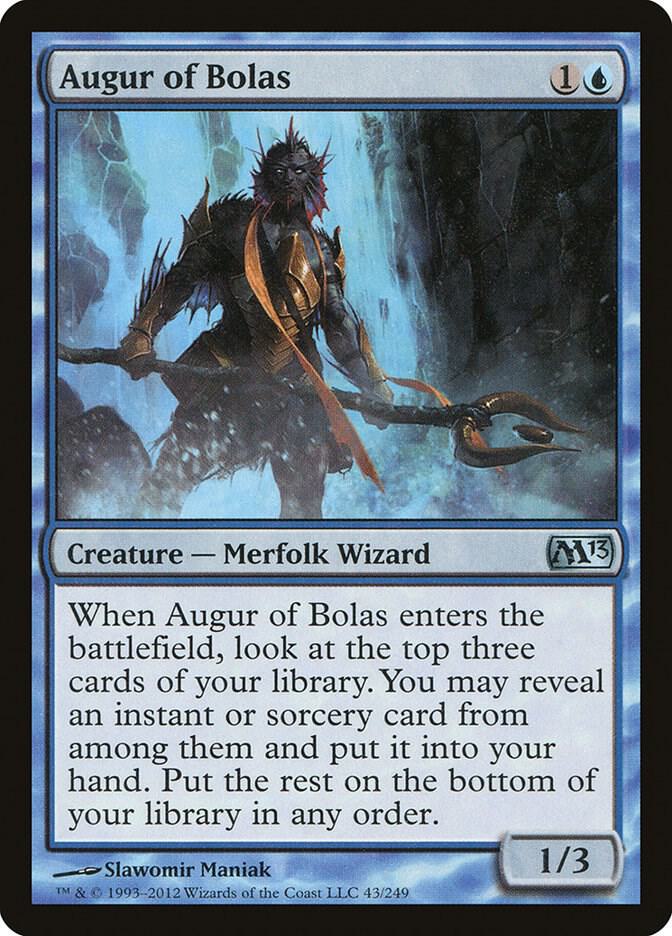 Augur of Bolas 43/249 (Magic 2013 (M13))  | Good Games Morley