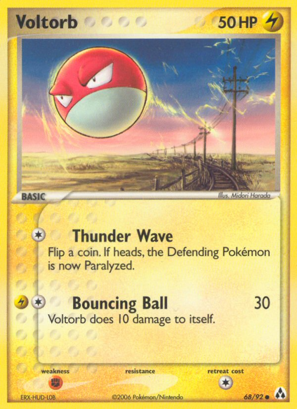 Voltorb (68/92) [EX: Legend Maker] | Good Games Morley