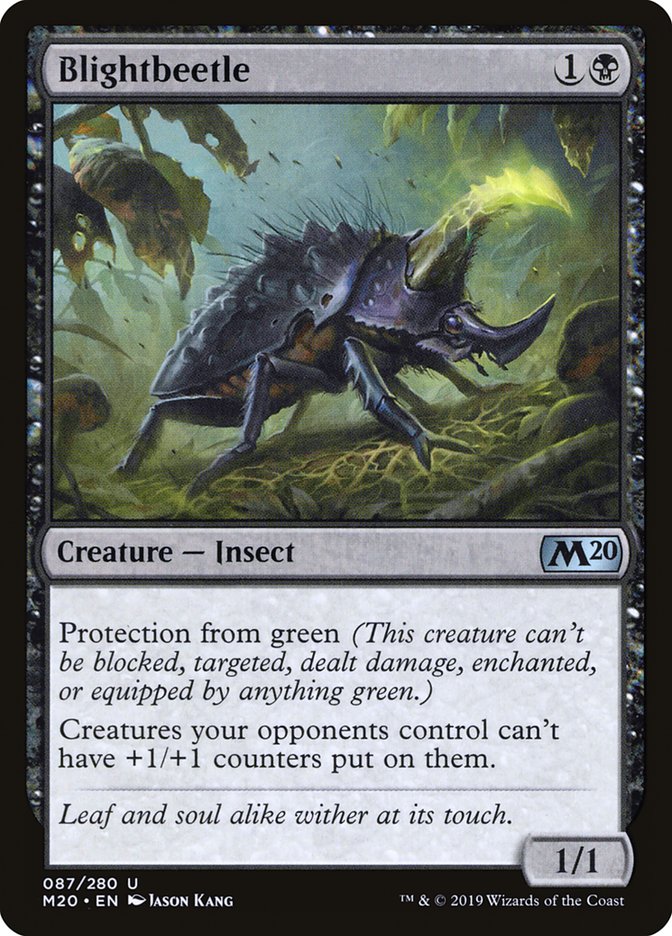 Blightbeetle 87 (Core Set 2020)  | Good Games Morley
