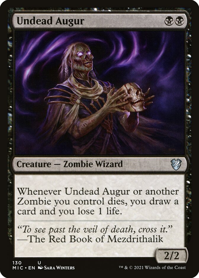 Undead Augur 130/38 (Commander: Innistrad: Midnight Hunt)  | Good Games Morley