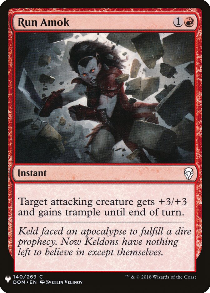 Run Amok [Mystery Booster] | Good Games Morley