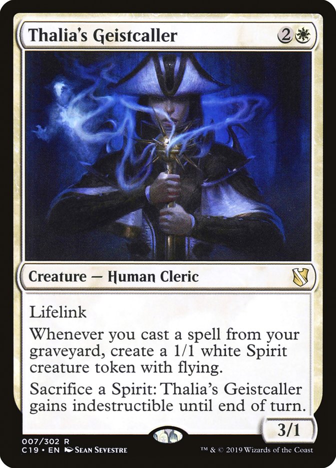 Thalia's Geistcaller 7/302 (Commander 2019)  | Good Games Morley