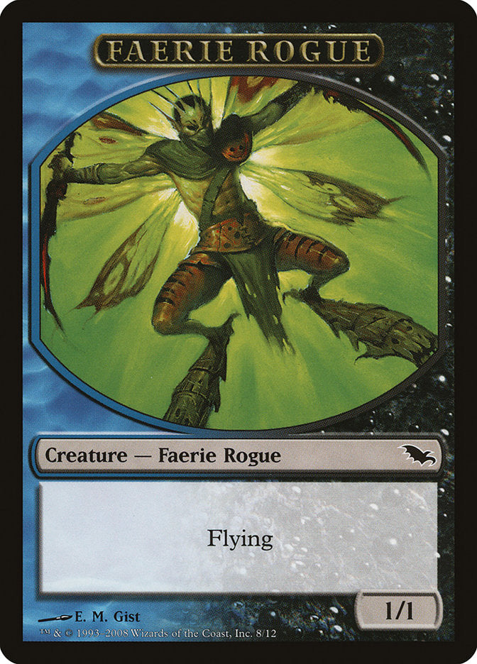 Faerie Rogue Token [Shadowmoor Tokens] | Good Games Morley