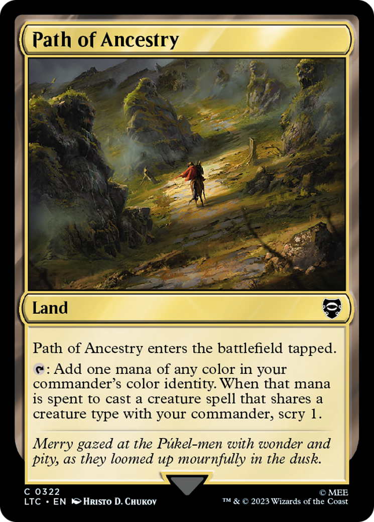 Path of Ancestry [The Lord of the Rings: Tales of Middle-Earth Commander] | Good Games Morley