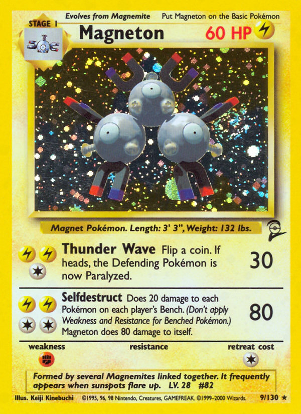 Magneton (9/130) [Base Set 2] | Good Games Morley
