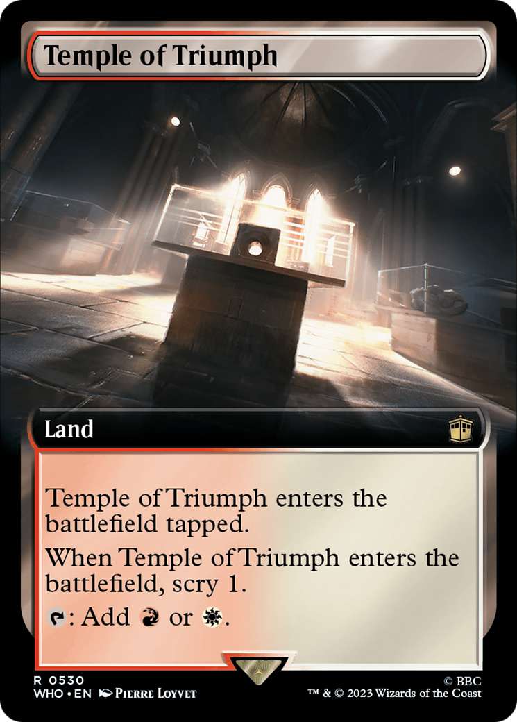 Temple of Triumph (Extended Art) [Doctor Who] | Good Games Morley