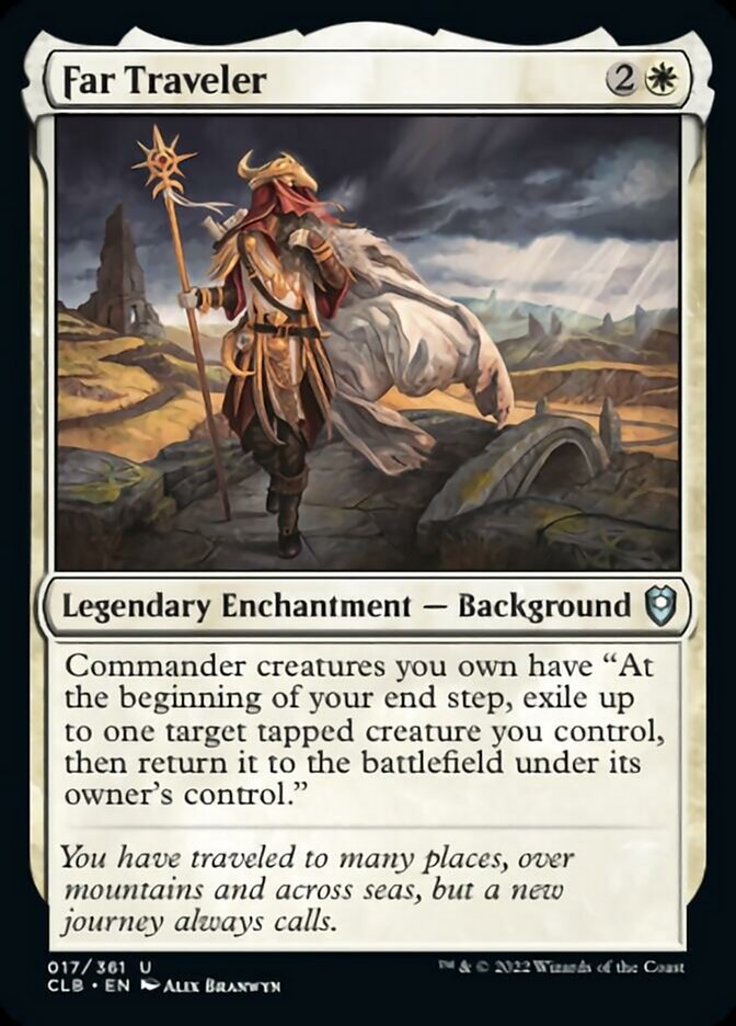 Far Traveler [Commander Legends: Battle for Baldur's Gate] | Good Games Morley