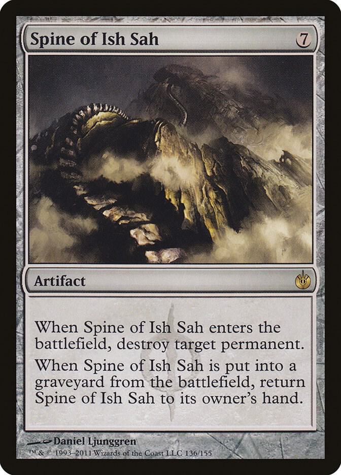 Spine of Ish Sah 136/155 (Mirrodin Besieged)  | Good Games Morley