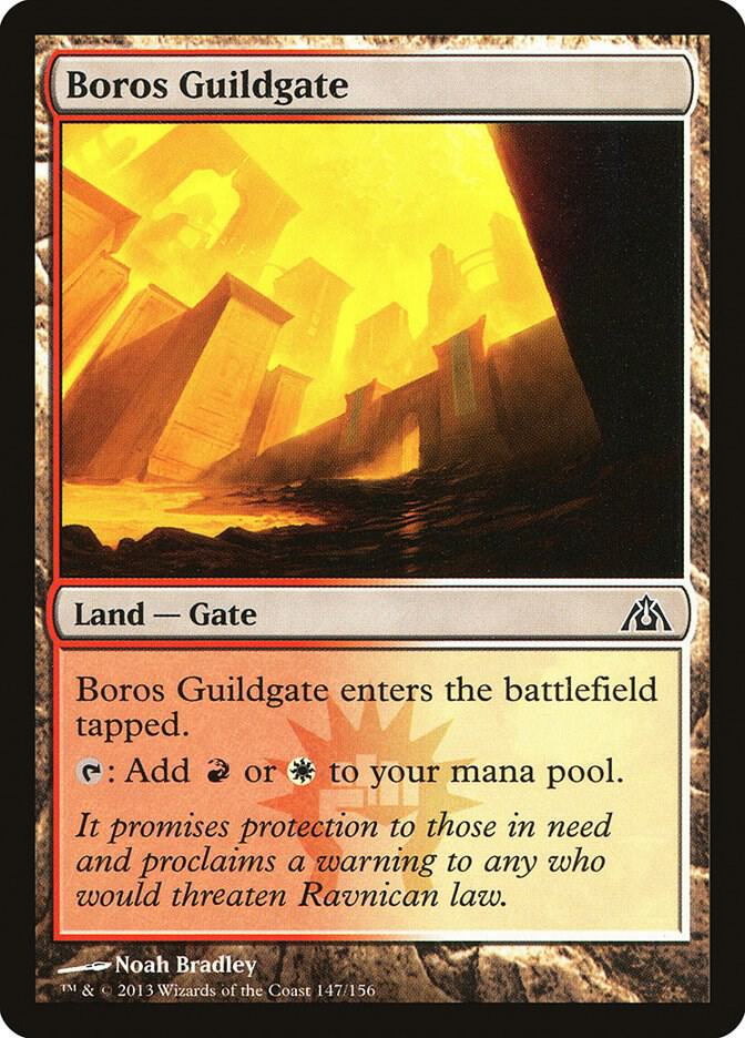 Boros Guildgate 147 (Dragon's Maze)  - Foil | Good Games Morley