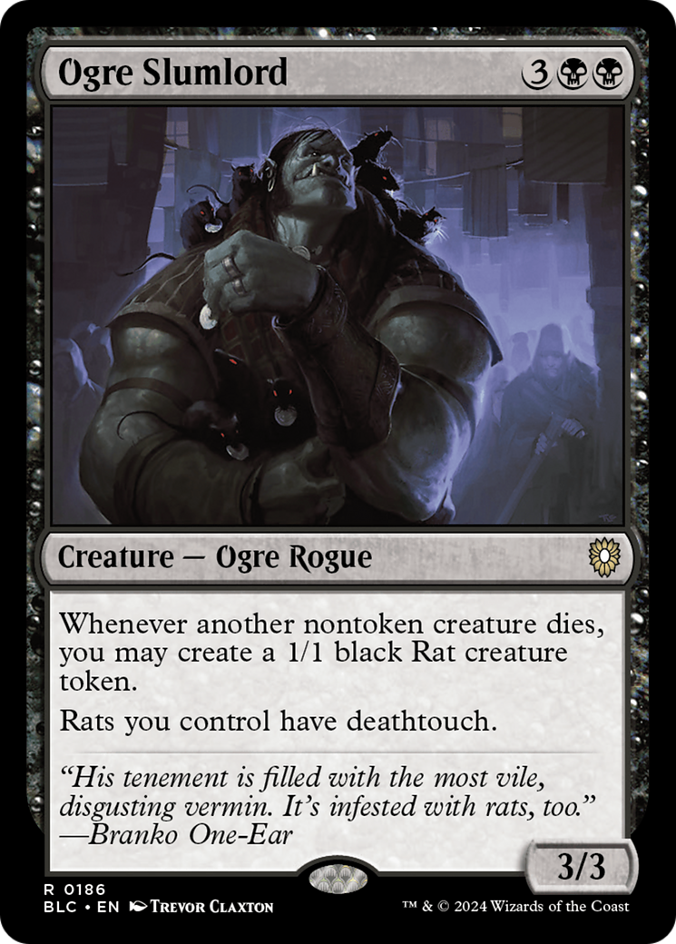 Ogre Slumlord [Bloomburrow Commander] | Good Games Morley