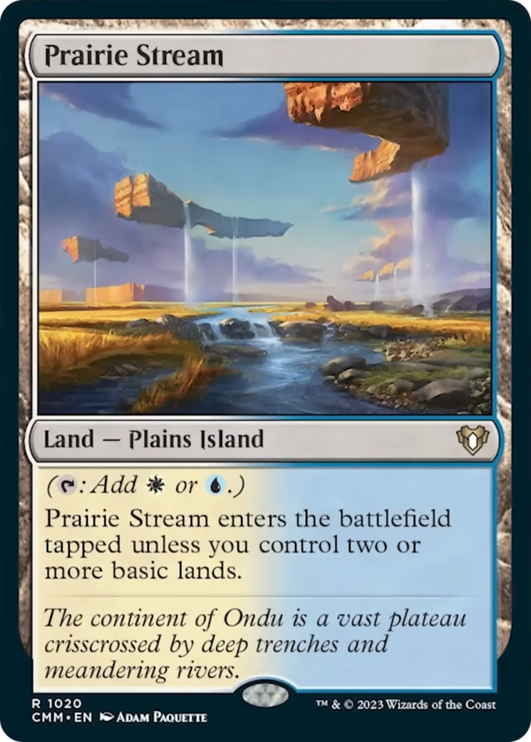 Prairie Stream [Commander Masters] | Good Games Morley