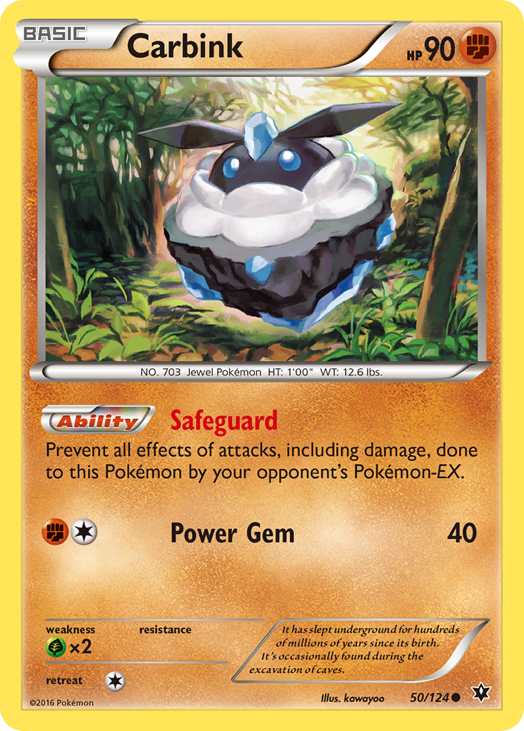 Carbink (50/124) [XY: Fates Collide] | Good Games Morley