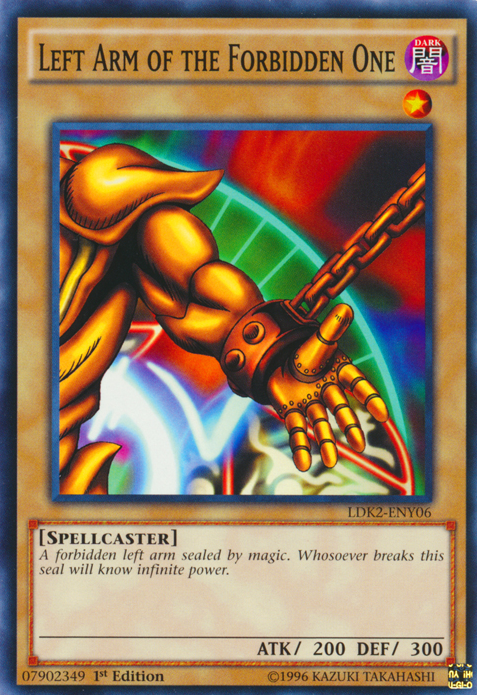 Left Arm of the Forbidden One [LDK2-ENY06] Common | Good Games Morley