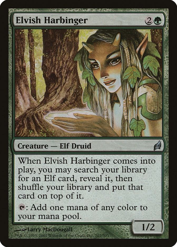 Elvish Harbinger 207/301 (Lorwyn)  - Foil | Good Games Morley