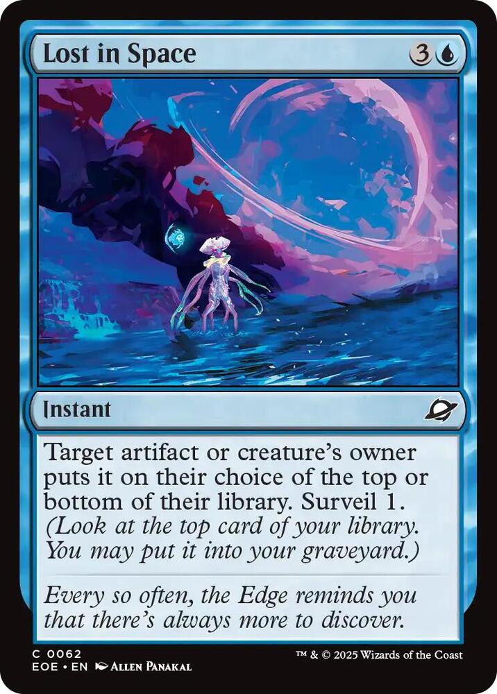 Lost In Space 62/276 (Edge of Eternities)  - Foil | Good Games Morley