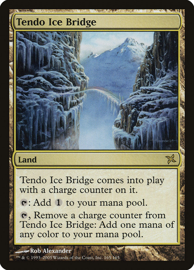 Tendo Ice Bridge 165/165 (Betrayers of Kamigawa)  | Good Games Morley