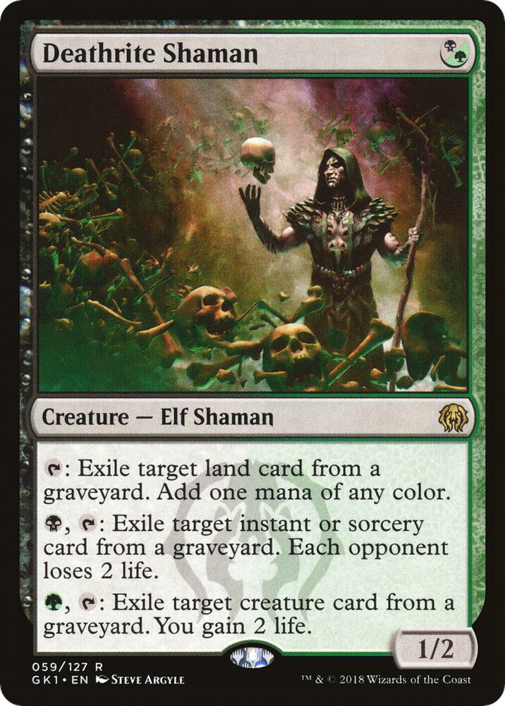 Deathrite Shaman 59/127 (Guilds of Ravnica: Guild Kits)  | Good Games Morley