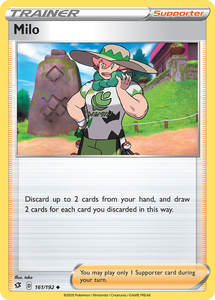 Milo (161/192) [Sword & Shield: Rebel Clash] | Good Games Morley