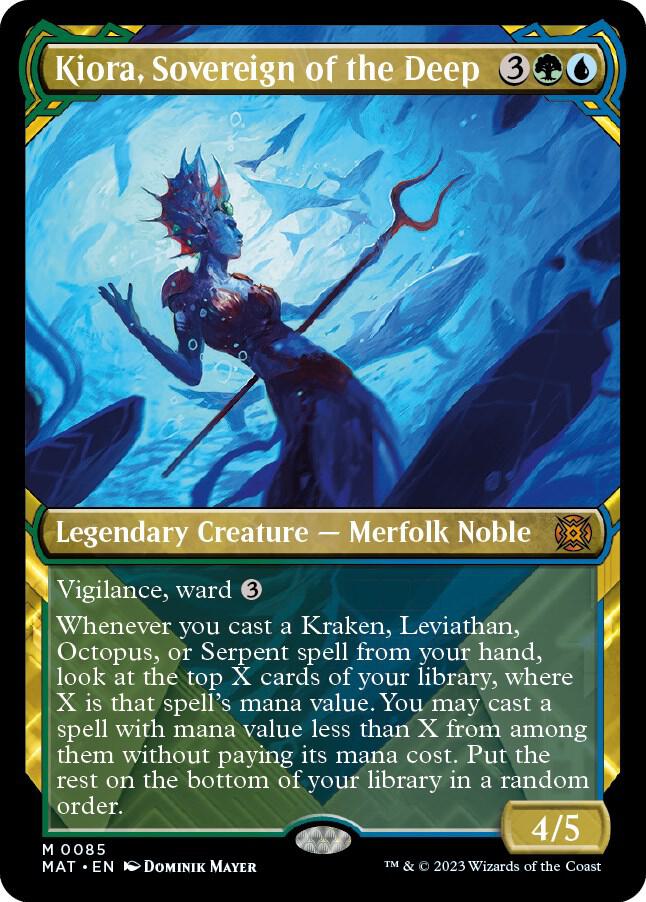 Kiora, Sovereign of the Deep 85/50 (March of the Machine: The Aftermath)  - Showcase | Good Games Morley