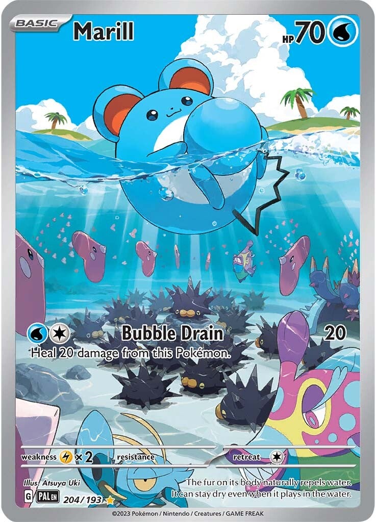 Marill (204/193) [Scarlet & Violet: Paldea Evolved] | Good Games Morley