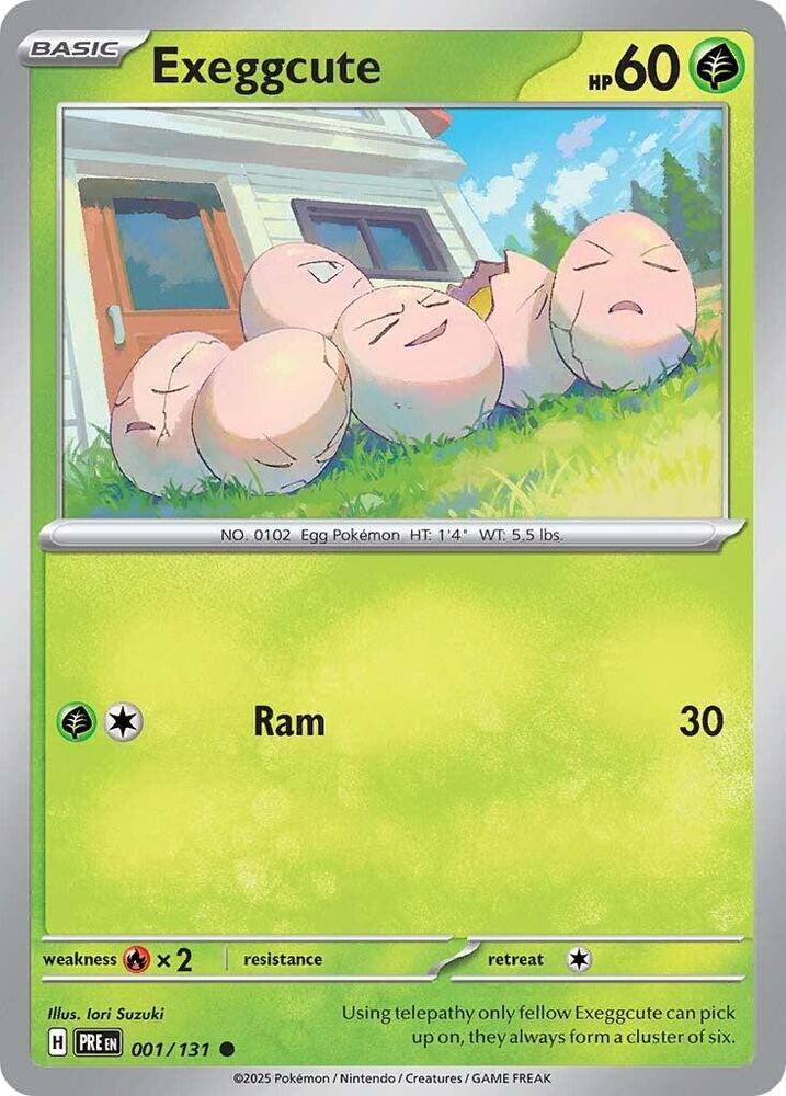 Exeggcute (001/131) [Scarlet & Violet: Prismatic Evolutions] | Good Games Morley