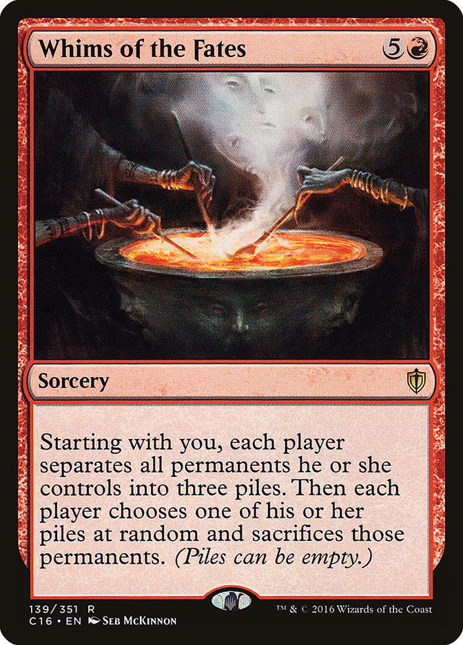 Whims of the Fates 139/351 (Commander 2016)  | Good Games Morley