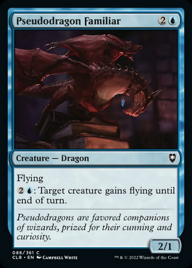 Pseudodragon Familiar [Commander Legends: Battle for Baldur's Gate] | Good Games Morley