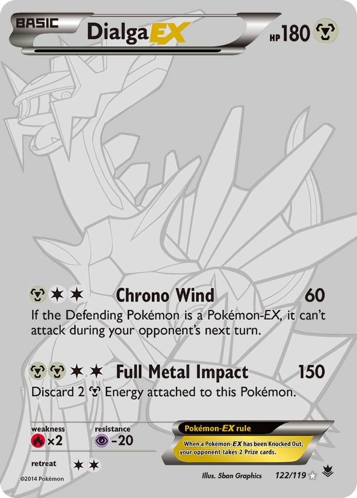 Dialga EX (122/119) [XY: Phantom Forces] | Good Games Morley