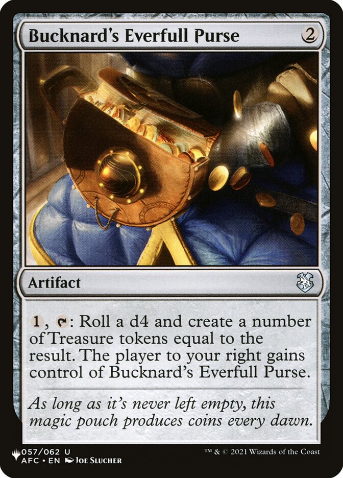 Bucknard's Everfull Purse [The List] | Good Games Morley