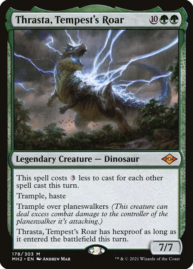 Thrasta, Tempest's Roar 178 (Modern Horizons 2)  | Good Games Morley