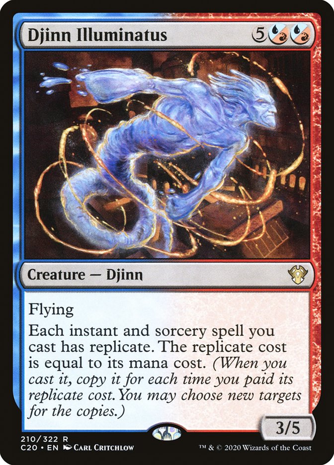 Djinn Illuminatus 210/322 (Commander 2020)  | Good Games Morley
