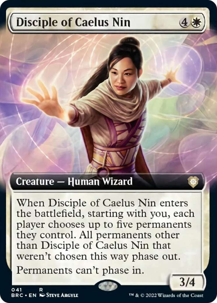 Disciple of Caelus Nin (Extended Art) [The Brothers' War Commander] | Good Games Morley