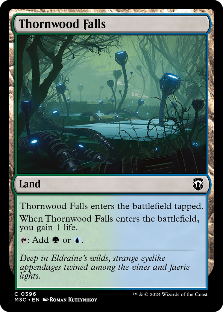 Thornwood Falls (Ripple Foil) [Modern Horizons 3 Commander] | Good Games Morley