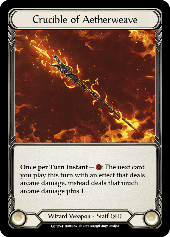 Dash // Crucible of Aetherweave [ARC002-T // ARC115-T] (Arcane Rising)  1st Edition Normal | Good Games Morley