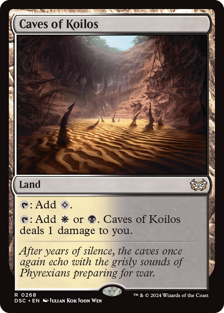 Caves of Koilos [Duskmourn: House of Horror Commander] | Good Games Morley