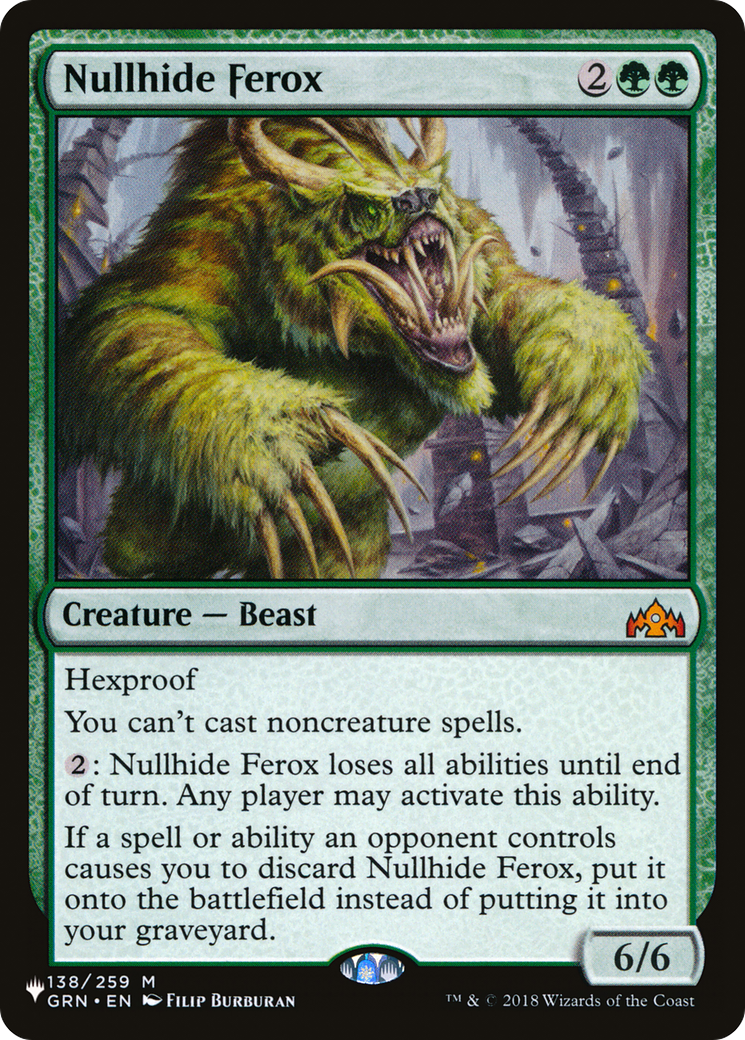 Nullhide Ferox [The List] | Good Games Morley