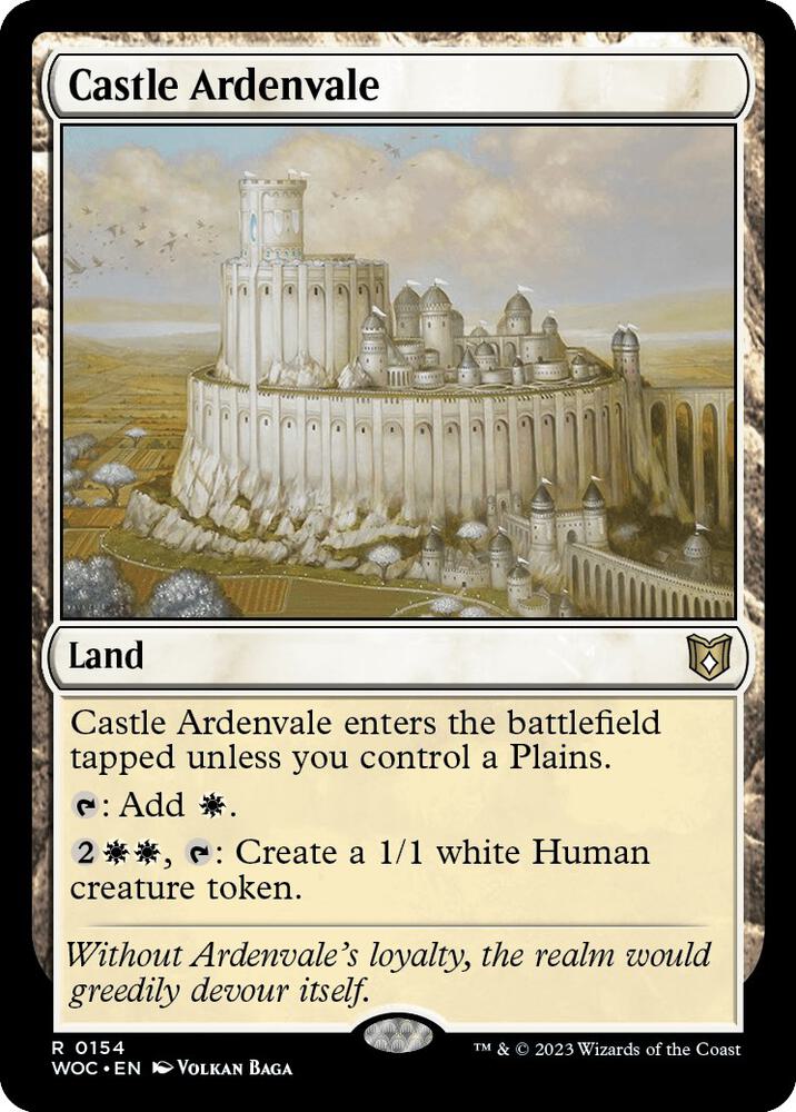 Castle Ardenvale 154 (Commander: Wilds of Eldraine)  | Good Games Morley