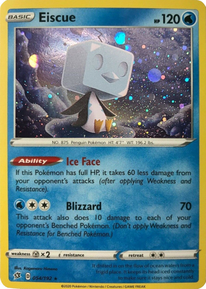 Eiscue (054/192) (Cosmos Holo) [Sword & Shield: Rebel Clash] | Good Games Morley