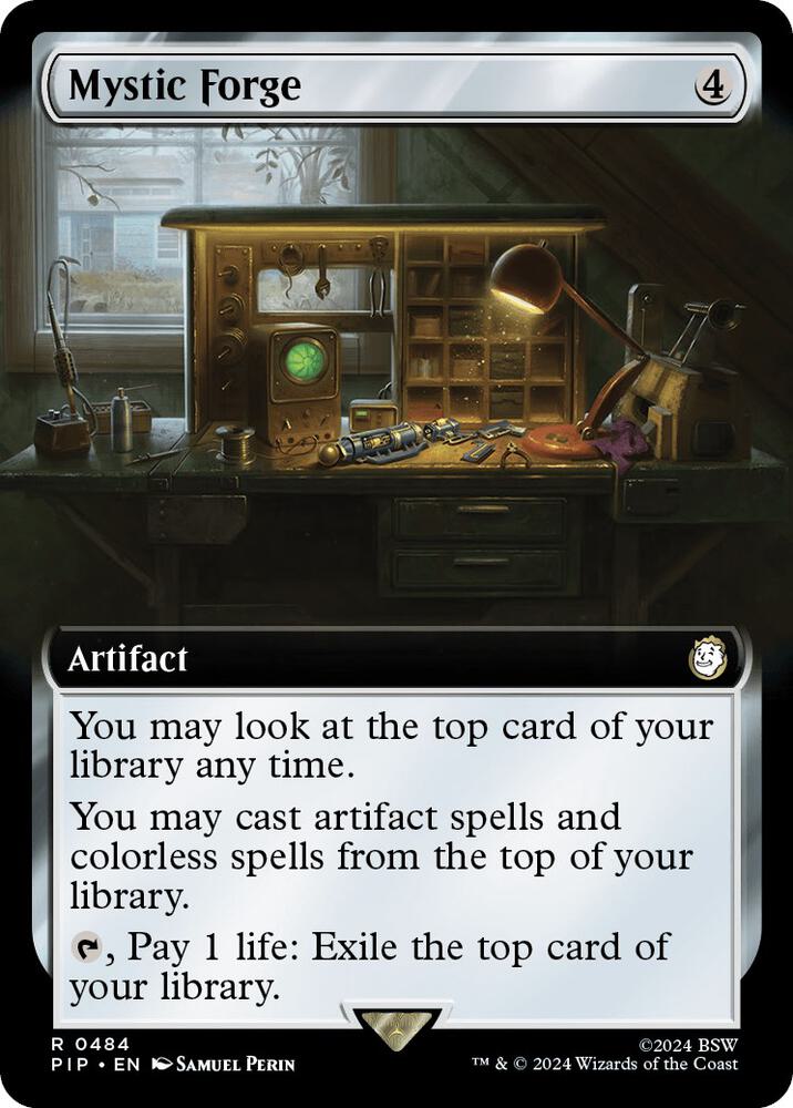 Mystic Forge 484/326 (Universes Beyond: Fallout)  - Extended Art | Good Games Morley