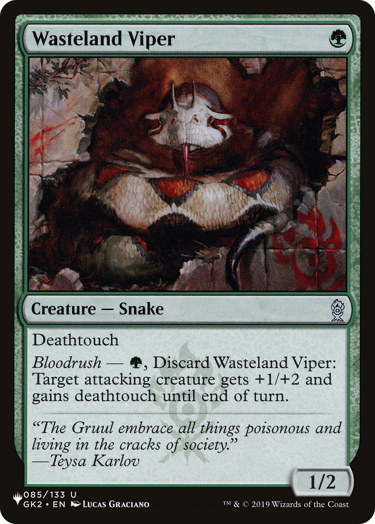 Wasteland Viper [The List] | Good Games Morley
