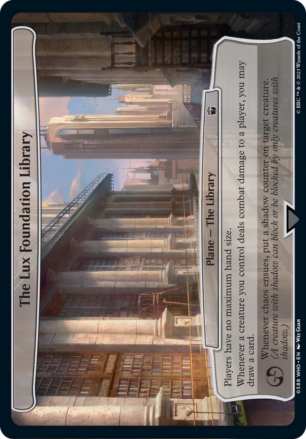 The Lux Foundation Library [Doctor Who] | Good Games Morley