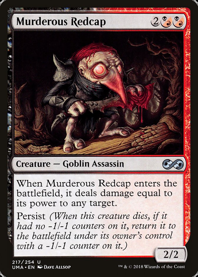Murderous Redcap 217/254 (Ultimate Masters)  | Good Games Morley
