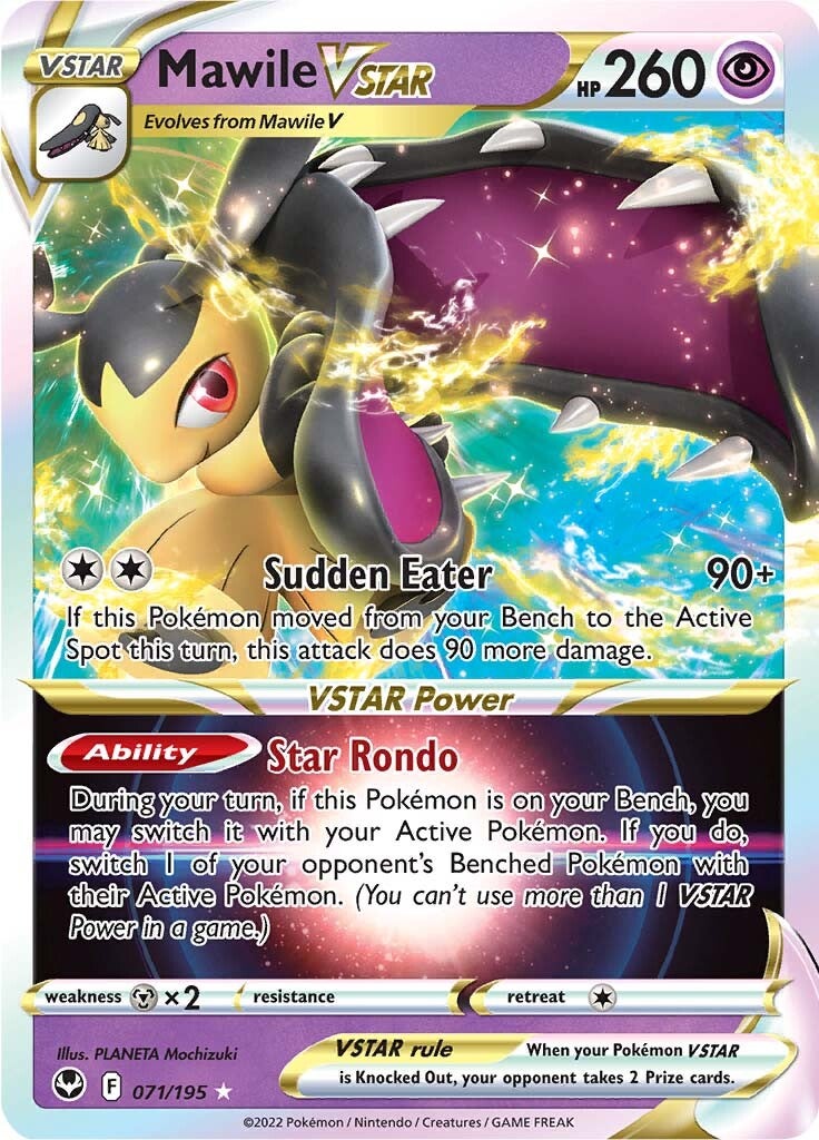 Mawile VSTAR (071/195) [Sword & Shield: Silver Tempest] | Good Games Morley